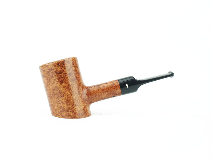 Moonshine Patriot Pipe in Light Contrast Smooth Finish with Black Stem
