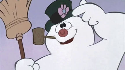 Famous Pipe Smokers: Frosty the Snowman