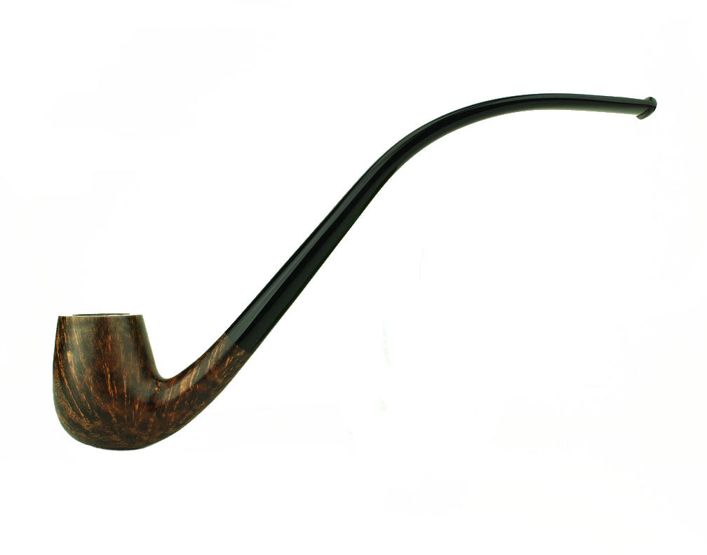 C12XL | BriarWorks Classic Churchwarden Bent Billiard Pipe