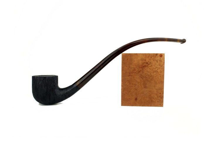 C131XL | BriarWorks Classic Churchwarden Bent Pot Pipe