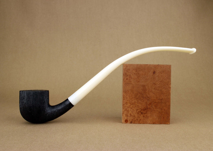C131XL | BriarWorks Classic Churchwarden Bent Pot Pipe