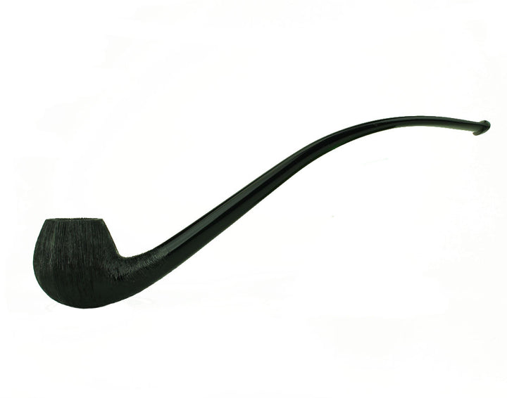C91XL | BriarWorks Classic Churchwarden Bent Apple Pipe