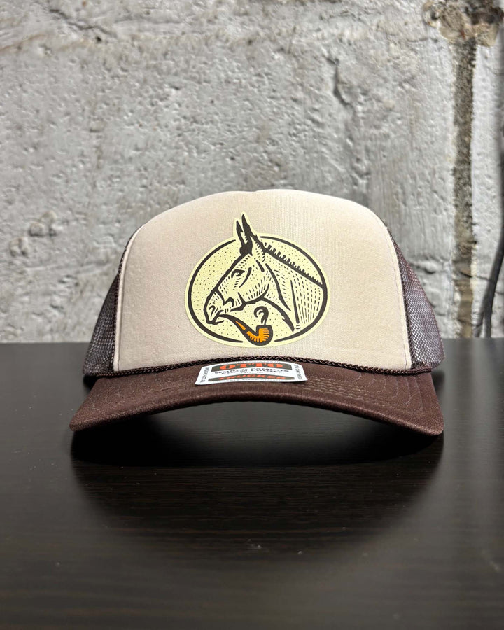 Smoking Mule Foam Trucker Hat