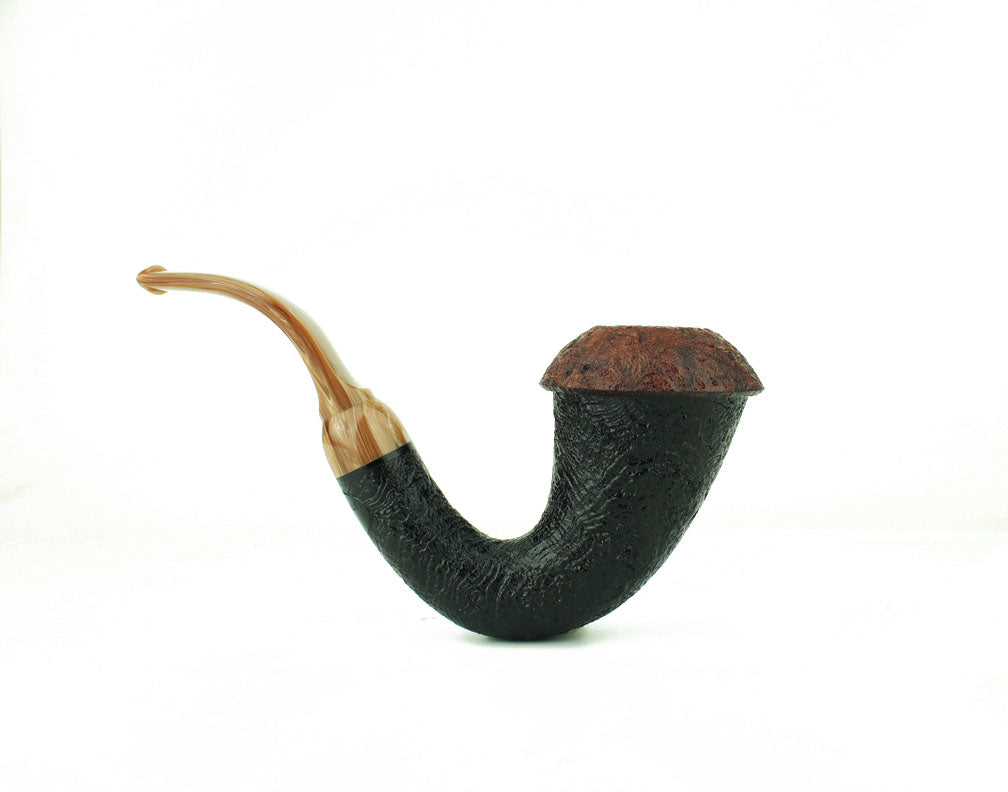 SS01DB C | BriarWorks Signature Calabash Dark Blast