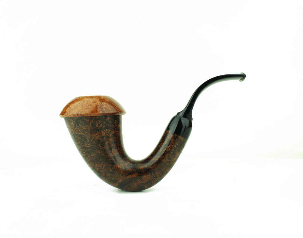 SS01DS B | BriarWorks Signature Calabash Dark Smooth – BriarWorksUSA