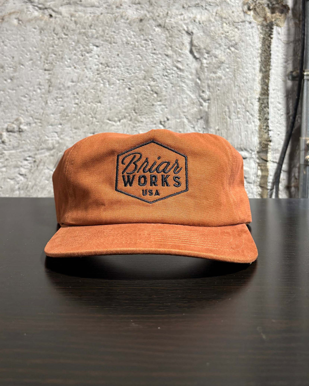 Rust BriarWorks Logo Field Hat