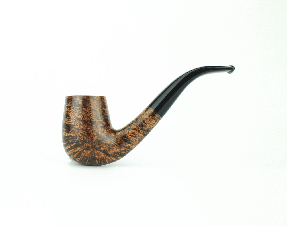 full bent tobacco pipe Sea Rock Briar Billiard (G) Full bent pipe (Hungarian Hussar)